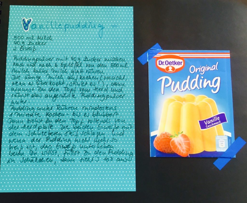 DIY: Kinder-Kochbuch als Taufgeschenk! – FOURhang auf • 4 Augen sehen mehr