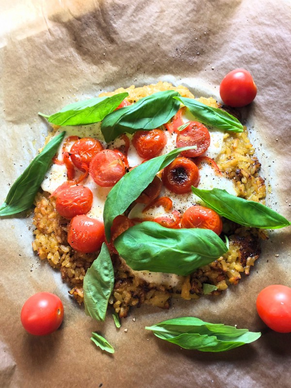 RisottoPizza Zwei in eins! Mediterranes Soulfood! FOURhang auf